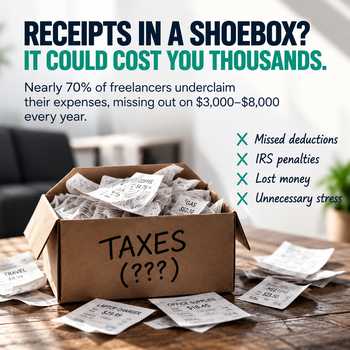 The Freelancer's Tax & Bookkeeping Checklist