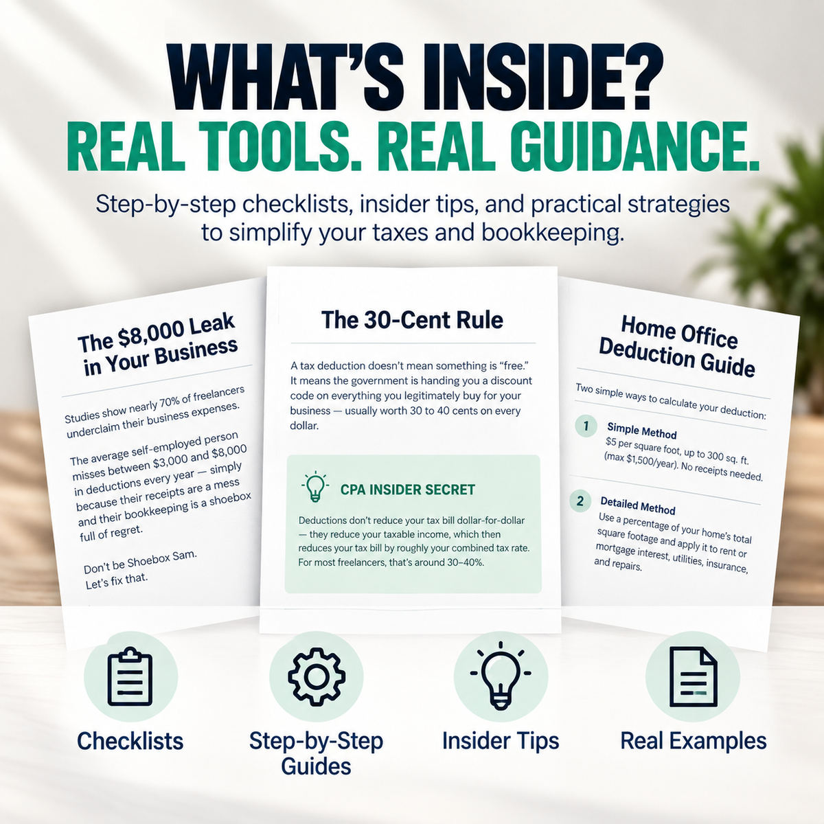 The Freelancer's Tax & Bookkeeping Checklist