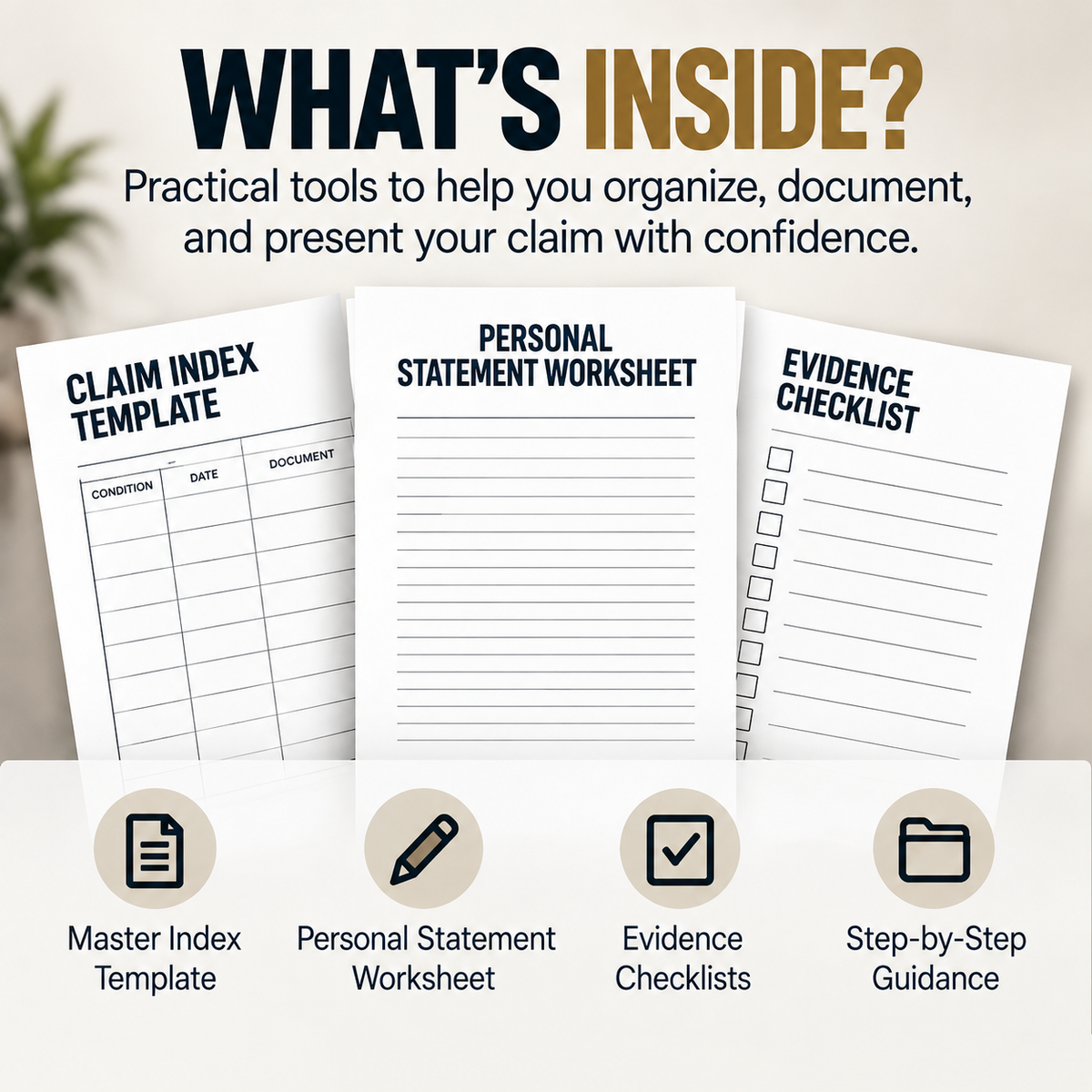 How to Organize Your VA Claim