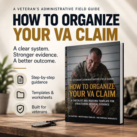 How to Organize Your VA Claim